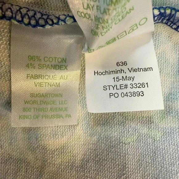 Lilly Pulitzer Skipper Popover Zip Jacket Sea Blue Lilly's Lagoon UPF 50+ Beach - Picture 9 of 12